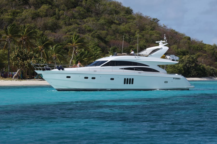 Princess 68 yacht charter costs